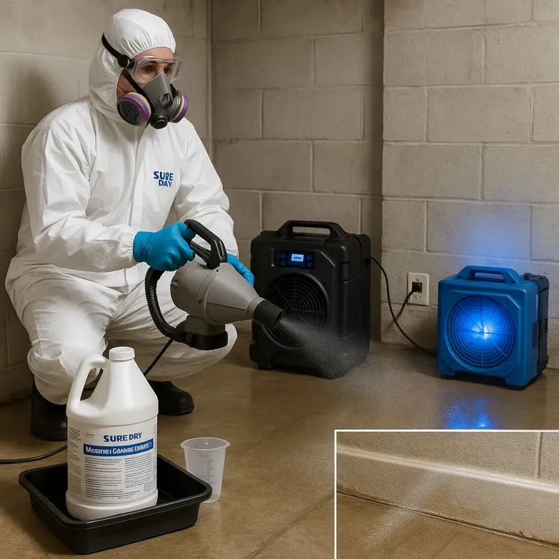 Sanitization and Odor Removal process in San Jacinto County, TX